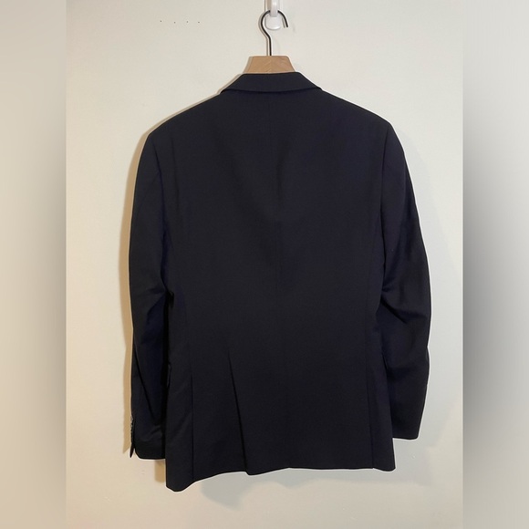 Tommy Hilfiger 100% Wool Suit, Jacket Size 36R Pants Size 30R Black EUC - Picture 7 of 16